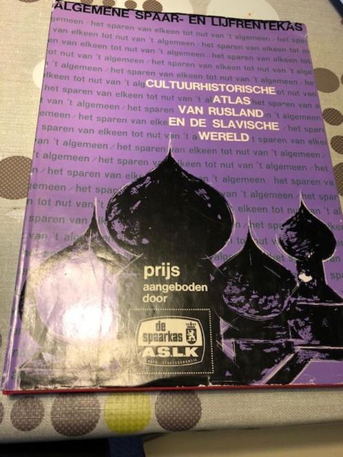 Cultuurhistorische atlas van Rusland en de Slavische wereld, Boeken, Atlassen en Landkaarten, Gelezen, Overige typen, Europa Overig