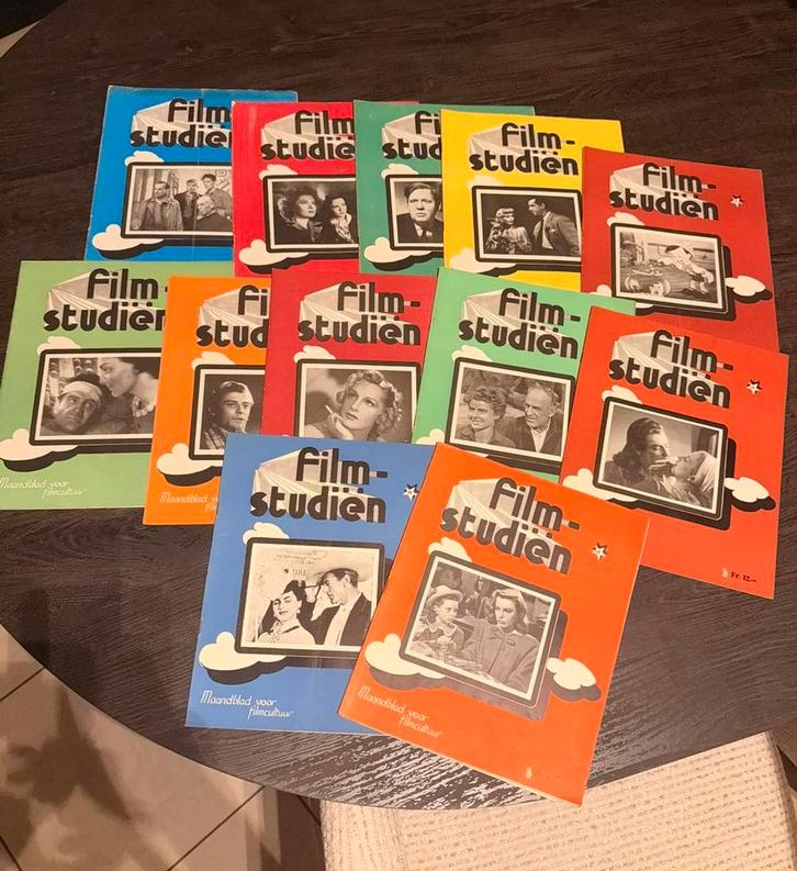 Filmstudiën 1946 & 1947 - Volledige Jaargangen, Antiek en Kunst, Antiek | Boeken en Manuscripten, Ophalen of Verzenden