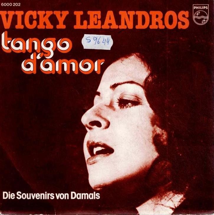 vinyl  7"   -   Vicky Leandros – Tango D'Amor, CD & DVD, Vinyles | Autres Vinyles, Autres formats, Enlèvement ou Envoi