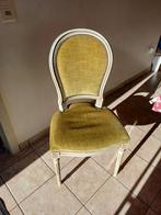 Chaise jaune de style baroque, Enlèvement ou Envoi