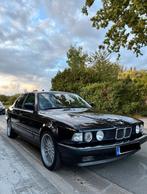 BMW 735i E32, Auto's, 4 deurs, Achterwielaandrijving, Zwart, Overige kleuren