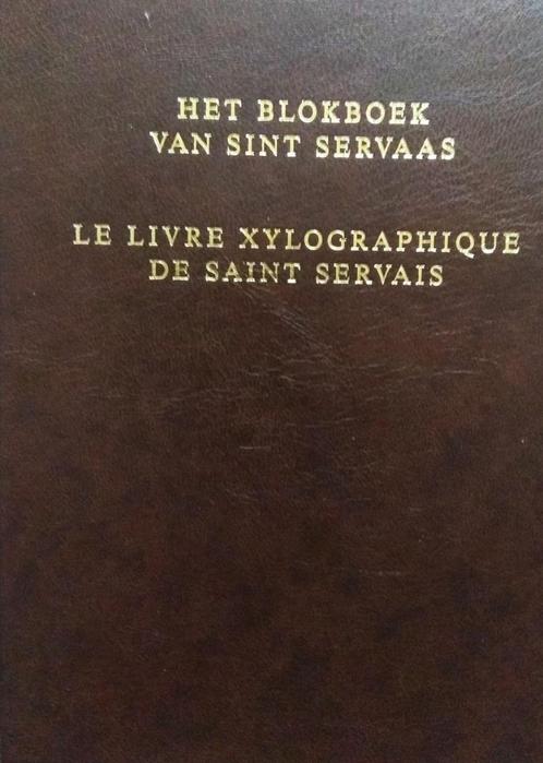 Le livre xylographique de Saint Servais, Livres, Religion & Théologie, Utilisé, Enlèvement ou Envoi