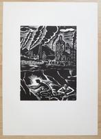 Houtsnede van Frans Masereel: MIJNWERKERS IN WINTERSLAG, Verzenden