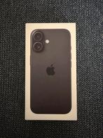 Iphone 16 black 128 GB new seal plack box, Ophalen, 128 GB, Zwart, Nieuw