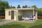 Cabane en rondins Orlando avec auvent 581 x 292 feux non tra, Envoi, Neuf