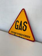 GAS emaille bordje, Antiek en Kunst, Ophalen of Verzenden