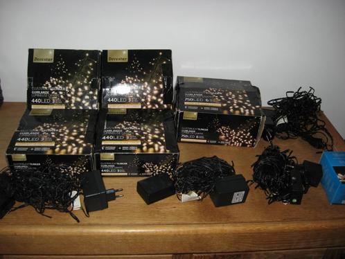 Groot Lot Led Clusterlicht Slinger Kerstdecoratie Lichtjes, Diversen, Kerst, Ophalen of Verzenden
