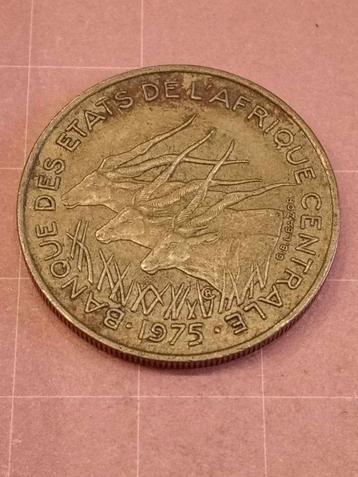 CENTRAAL AFRIKAANSE STATEN 25 Francs 1975