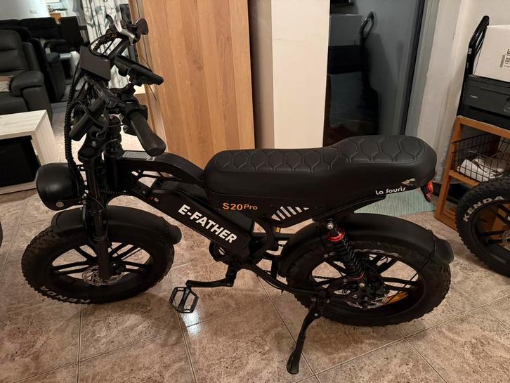 Te koop: E-Father Fatbike Pro S20 – Nieuwstaat, Vélos & Vélomoteurs, Mini Bikes, Midi Bikes & Pit Bikes, Comme neuf, Enlèvement