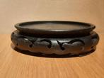 Socle de vase chinois ajouré en bois, Ophalen of Verzenden