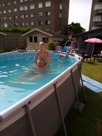 Zwembad te koop Power Steel 305 x 183 x 84 alle toebehoren, Tuin en Terras, Zwembaden, Ophalen, Zo goed als nieuw