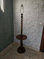 Pied lampadaire vintage en bois tourné, Enlèvement