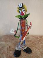 clown beeld uit kleurrijk glas, Ophalen