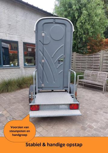 TE HUUR | Toiletwagen - Mobiel toilet beschikbaar voor biedingen