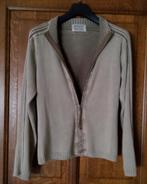 Fijn gebreid damesvest met ritssluiting Maat: L Kleur: khaki, Kleding | Dames, Truien en Vesten, Ophalen, Gedragen, Maat 42/44 (L)