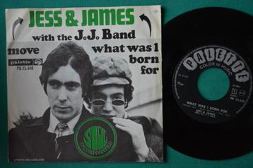 Jess & James With The J.J. Band – Move (1) - vinyl singel beschikbaar voor biedingen