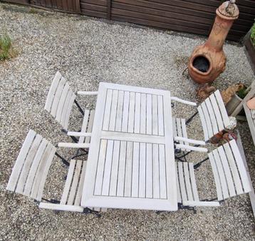  tuinset in teak in zeer goede staat beschikbaar voor biedingen