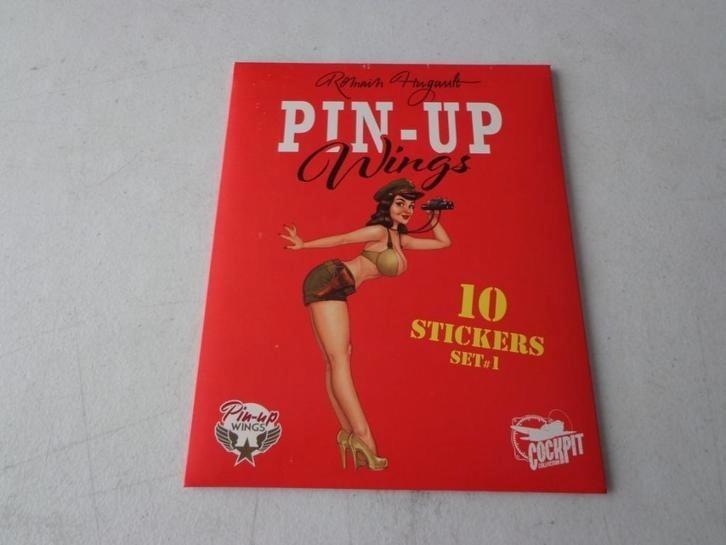 Pin-up wings - Stickerset, Boeken, Stripverhalen, Nieuw, Complete serie of reeks, Ophalen of Verzenden