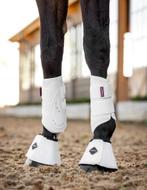 LeMieux Proshell Brushing Boots beenbeschermers Wit M + L, Dieren en Toebehoren, Paarden en Pony's | Beschermers, Ophalen of Verzenden