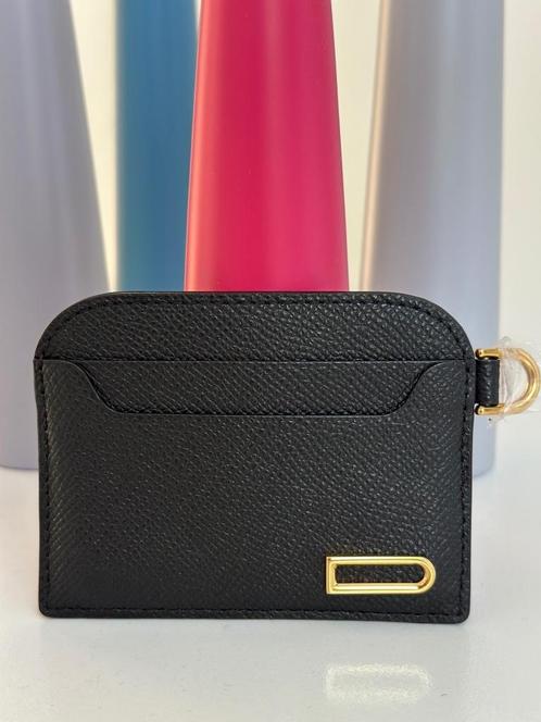 Delvaux kaarthouder Vagebond, Handtassen en Accessoires, Portemonnees, Nieuw, Overige merken, Zwart, Leder, Ophalen of Verzenden