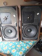 Vintage luidsprekers, grundig hifi fi box 306a, TV, Hi-fi & Vidéo, Enceintes, Comme neuf, Enlèvement