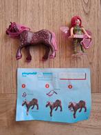 Playmobil Fairies set 5449 Fee Surya met Rubypaard, Ophalen of Verzenden, Gebruikt
