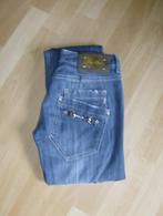 jeansbroek blauw merk fly girl - maat 40 = taille 32 cm klei, Kleding | Dames, Blauw, Fly girl, Ophalen of Verzenden, W27 (confectie 34) of kleiner