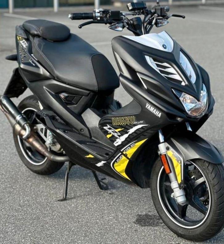 🖤🖤🖤   YAMAHA AEROX R NITRO NAKED KLASSE A, Fietsen en Brommers, Scooters | Yamaha, Gebruikt, Aerox, Klasse A (25 km/u), Tweetakt