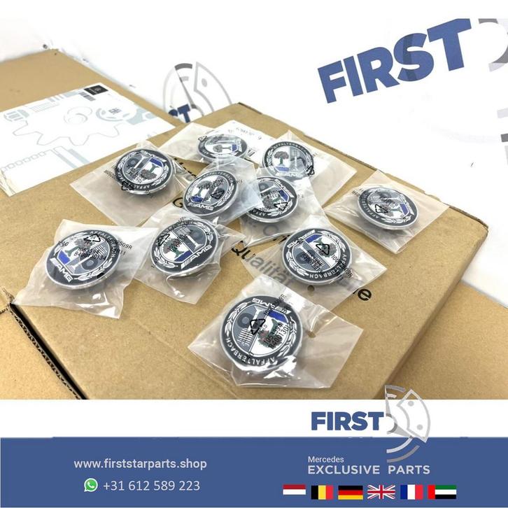 Mercedes AMG ACHTERSCHERM SPATBORD WATER BLOCKERS SET A35 A4, Auto-onderdelen, Carrosserie, Spatbord, Gebruikt, Ophalen of Verzenden