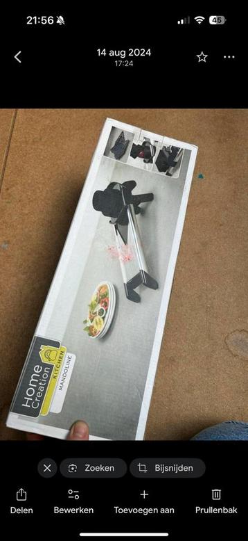 Mandoline, Electroménager, Enlèvement ou Envoi, Comme neuf