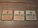 Oude bierviltjes ginder ale expo 58, Ophalen of Verzenden