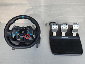 Logitech G29 stuur en pedalen beschikbaar voor biedingen