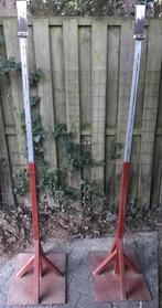 In hoogte verstelbare bench/squat haltersteunen, Sport en Fitness, Ophalen, Borst