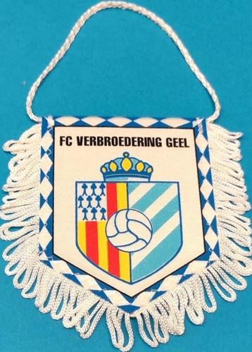 FC Verbroedering Geel 1990s zeldzaam vintage vaantje voetbal