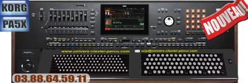 KORG PA5X version Bouton Accordéon-B griff ou C gri