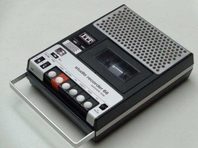 Cassette Recorder ITT SCHAUB LORENZ " Studio Recorder 66 ", Audio, Tv en Foto, Cassettedecks, Enkel, Overige merken, Tape counter