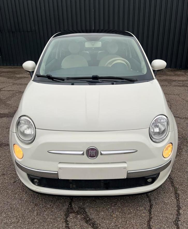 Fiat 500 0,9 twin-air benzine 2011 open dak, Auto's, Fiat, Bedrijf, Airconditioning, Climate control, Dakrails, Elektrische buitenspiegels