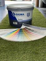 Sigma Perfect Matt 10L – Muurverf voor Binnengebruik, Ophalen of Verzenden, Zo goed als nieuw, Wit