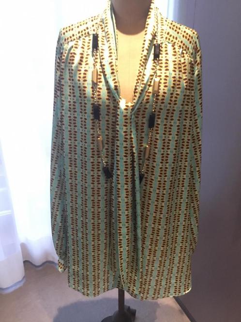Marina RINALDI, Magnifique blouse, NEUF, taille 29 (50), Vêtements | Femmes, Blouses & Tuniques, Neuf, Vert, Enlèvement ou Envoi
