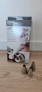 Spuitzakken en spuitmondjes, Ophalen