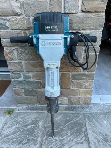Breekhamer Bosch GSH 27 VC Professional 2000W, Doe-het-zelf en Bouw, Ophalen, Zo goed als nieuw