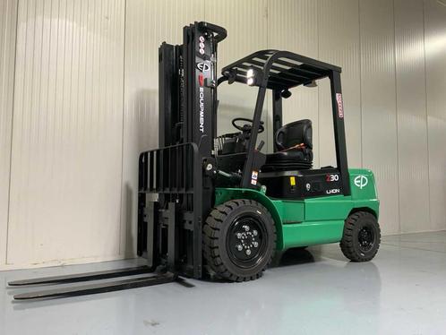 EP - EFXZ-301-H - 4.8M Triplex, Li-Ion, Free-lift, Side-shif, Zakelijke goederen, Machines en Bouw | Heftrucks en Intern transport
