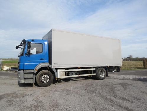 vrachtwagen, Auto's, Vrachtwagens, Bedrijf, Mercedes-Benz, Diesel, Euro 5, 2 deurs, Handgeschakeld, Blauw, Zwart, Stof, Achterwielaandrijving