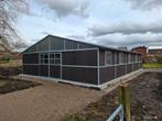 Buitenstallen schuilstal weidestal paarden box ramen deuren