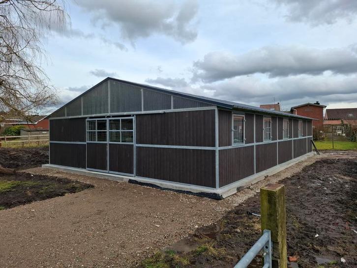 Buitenstallen schuilstal weidestal paarden box ramen deuren, Dieren en Toebehoren, Stalling en Weidegang