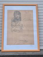 lithographie maternite signe pablo picasso, Enlèvement ou Envoi