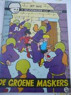 Jommeke 1971 1°druk De Groene Maskers en De Plastieke Walvis, Boeken, Gelezen, Ophalen of Verzenden, Meerdere stripboeken, Jef Nys
