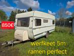 Caravan 850€ tabbert werfkeet foodtruck speelcaravan tuin 5m, Caravanes & Camping, Caravanes Accessoires