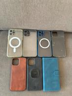 7 hoesjes iPhone 12 Pro heel goede staat, Telecommunicatie, Ophalen of Verzenden, Gebruikt, IPhone 12 Pro, Hoesje of Tasje