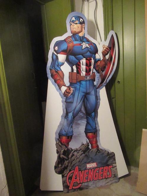 Grande pancarte Captain America, MARVEL, Collections, Personnages de BD, Neuf, Image, Affiche ou Autocollant, Super héros, Enlèvement